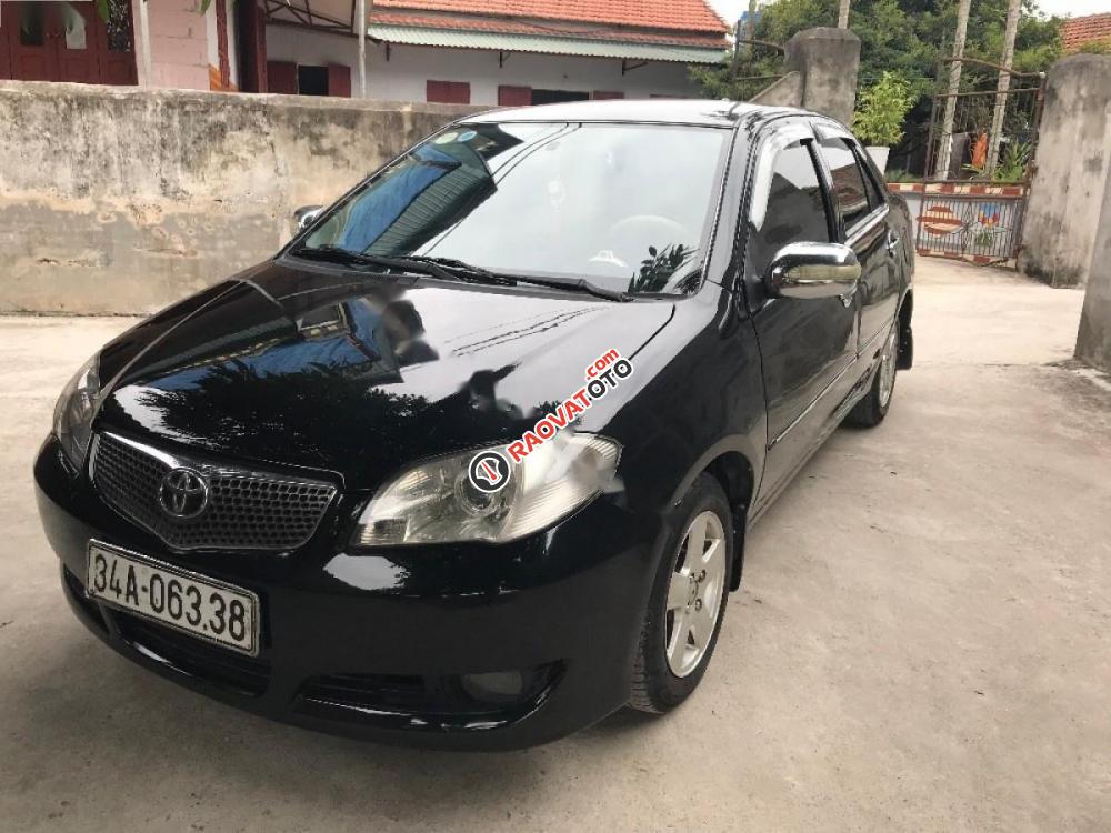 Cần bán Toyota Vios 1.5 MT đời 2007, màu đen như mới, 172 triệu-1