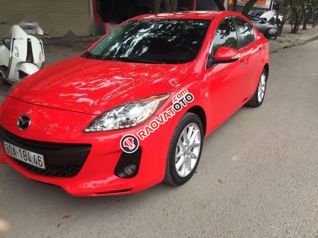 Bán Mazda 3 S, đời 2014, màu đỏ số tự động-0