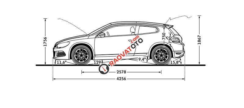 Scirocco Volkswagen phiên bản cao cấp R - Nhập khẩu - LH Quang Long 0933689294-3