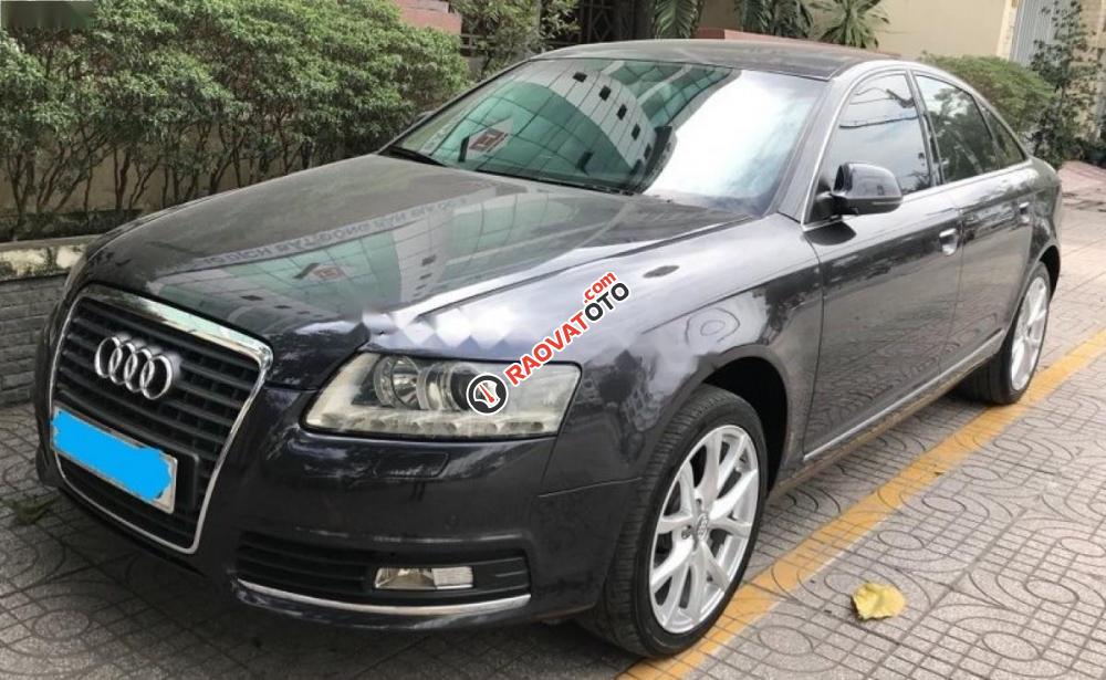 Bán Audi A6 2.0T đời 2010, màu xám, nhập khẩu-4