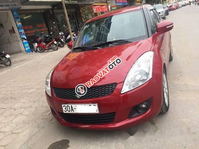 Bán Suzuki Swift AT đời 2014, màu đỏ, giá 425tr-5