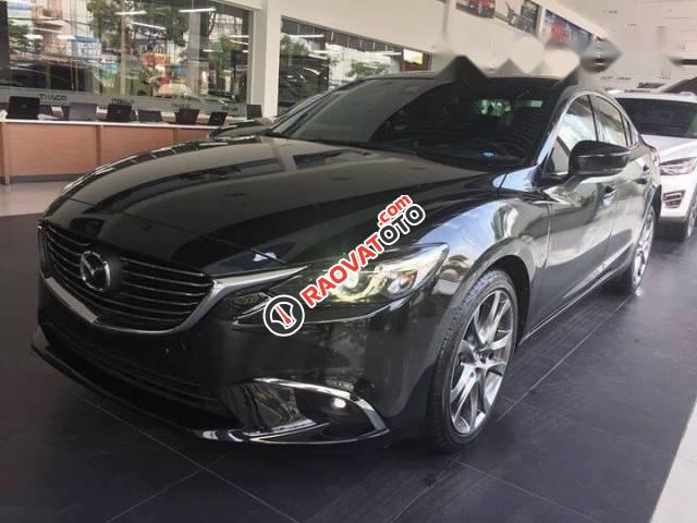 Bán ô tô Mazda 6 FL đời 2017, màu đen, giá chỉ 870 triệu-0