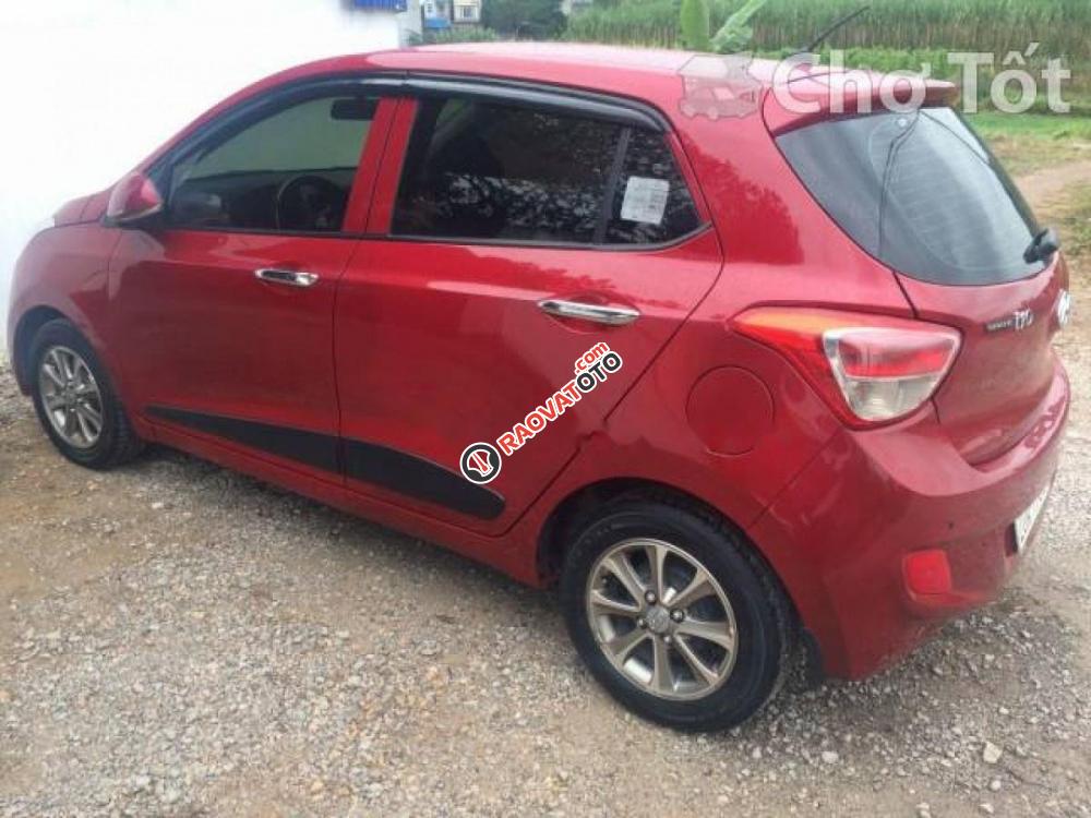 Bán xe Hyundai Grand i10 đời 2017, màu đỏ, nhập khẩu chính chủ, giá tốt-3