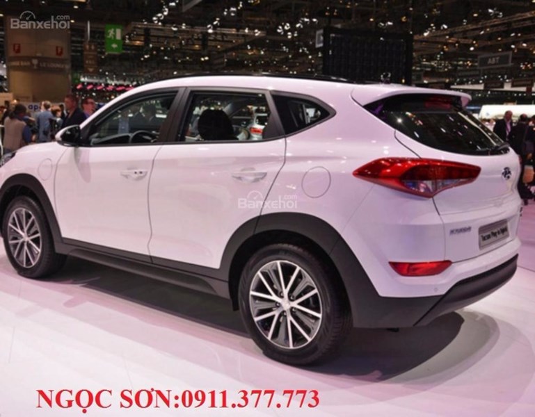 Cần bán xe Hyundai Tucson đời 2017, màu trắng, nhập khẩu nguyên chiếc, 760tr-8