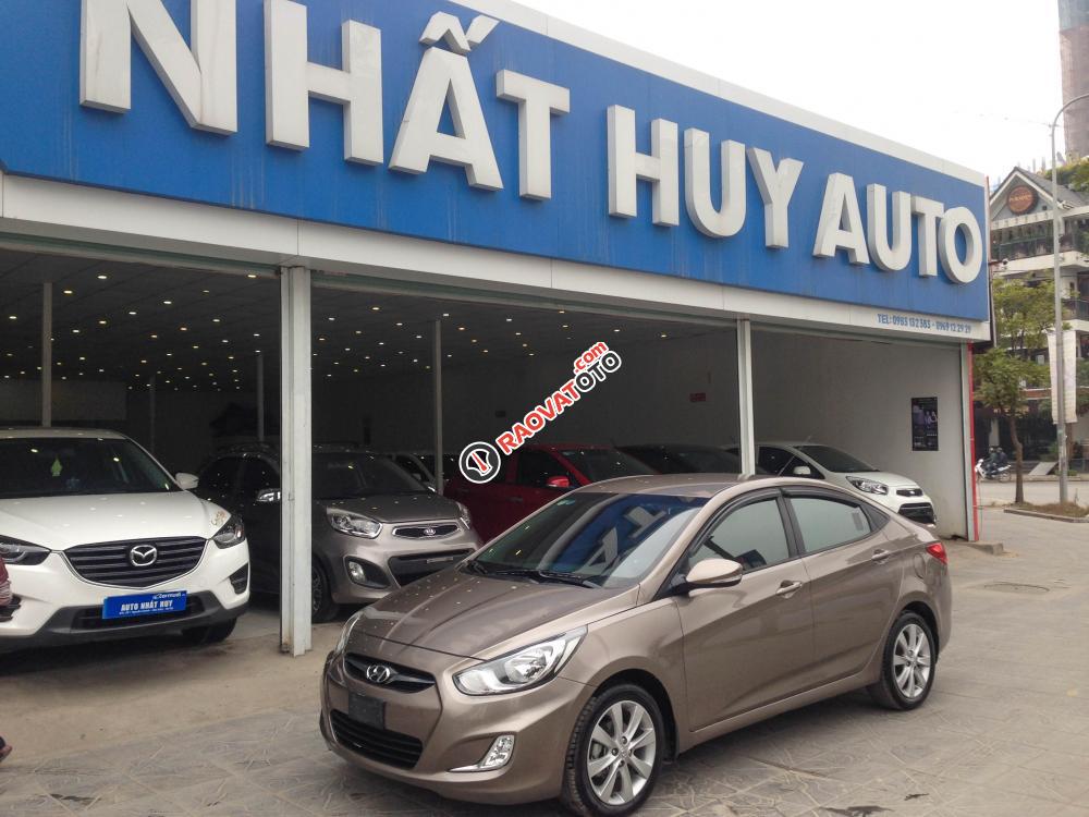 Hyundai Accent 2012, màu nâu, xe nhập, giá tốt-0