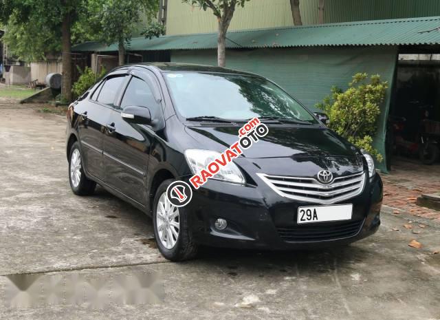 Cần bán gấp Toyota Vios 1.5 E đời 2011, màu đen, 296tr-1