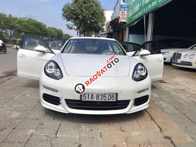 Cần bán gấp Porsche Panamera 3.6L đời 2014, màu trắng, nhập khẩu nguyên chiếc-0