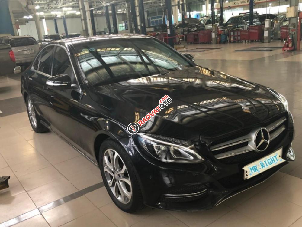 Bán ô tô Mercedes C200 đời 2015, màu đen-2
