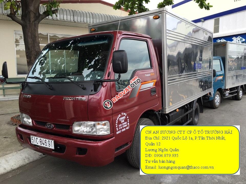 Bán xe Kia Thaco Frontier K165S tải thùng 2,4 tấn chi nhánh An Sương TP HCM-0