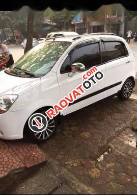 Bán Chevrolet Spark 2010, màu trắng xe gia đình, giá 140tr-1