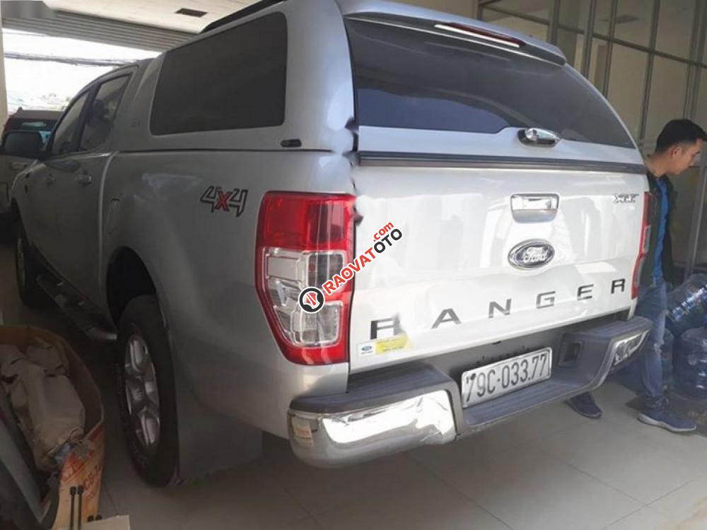 Bán Ford Ranger XLT đời 2013, màu bạc, nhập khẩu-3