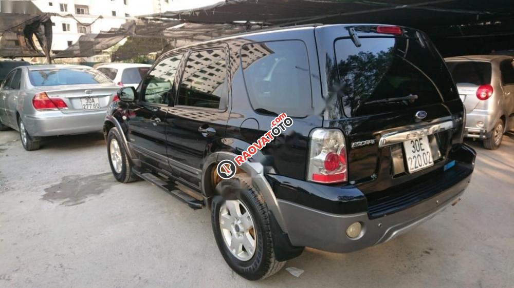 Cần bán gấp Ford Escape XLT 3.0 V6 đời 2005, màu đen xe gia đình, giá tốt-2