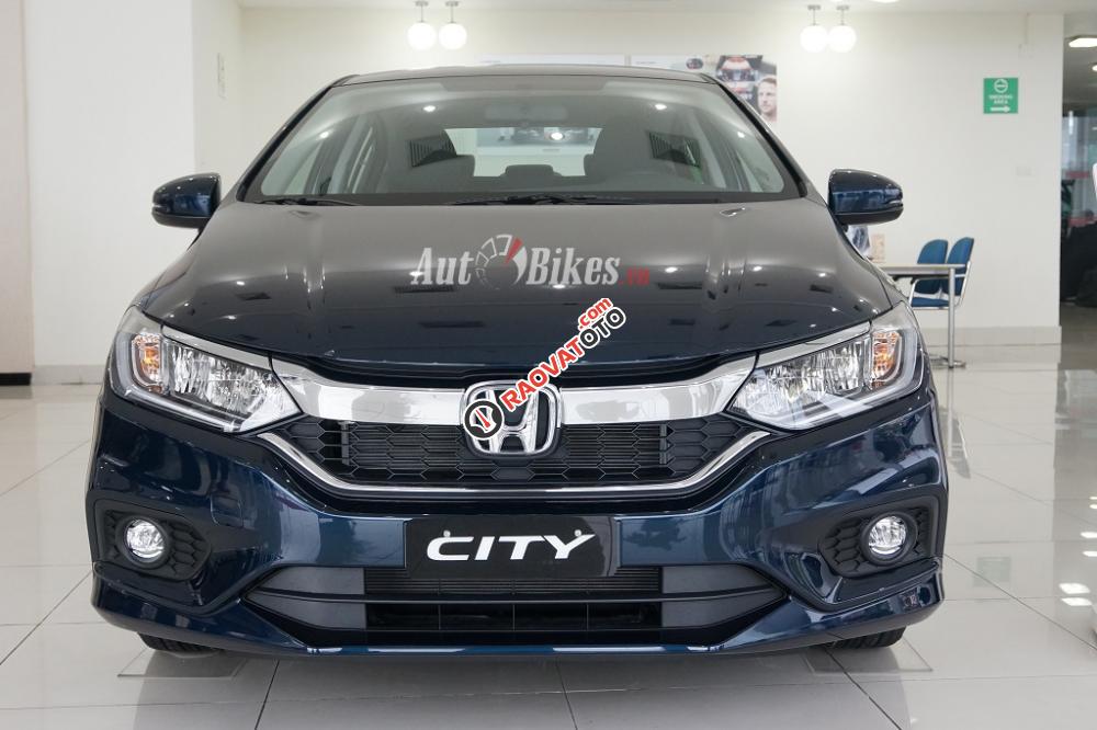 Bán Honda City đời 2017, màu xanh lam-0