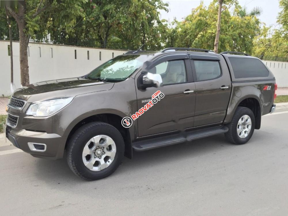 Bán Chevrolet Colorado 2.8AT đời 2015, màu nâu, nhập khẩu Thái như mới-9