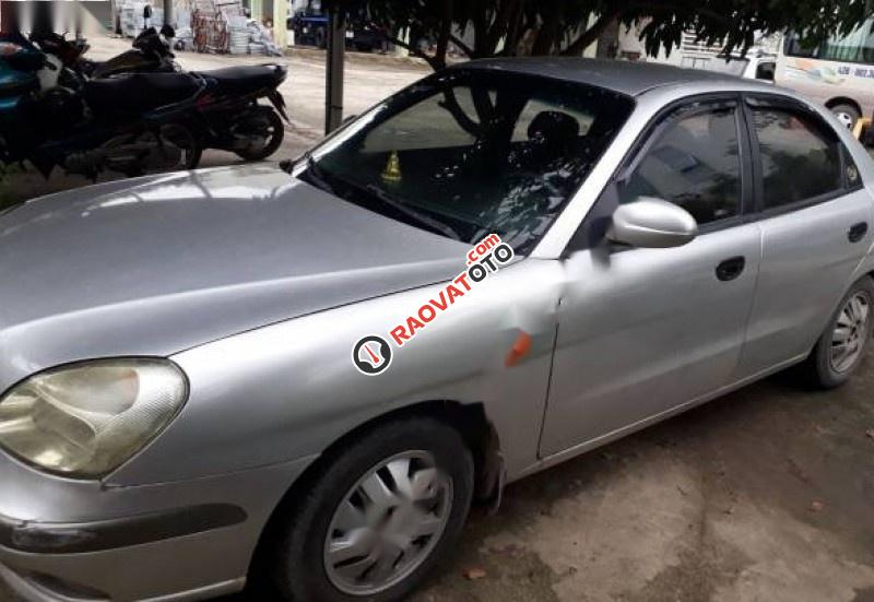 Bán xe Daewoo Nubira II 1.6 đời 2001, màu bạc-0