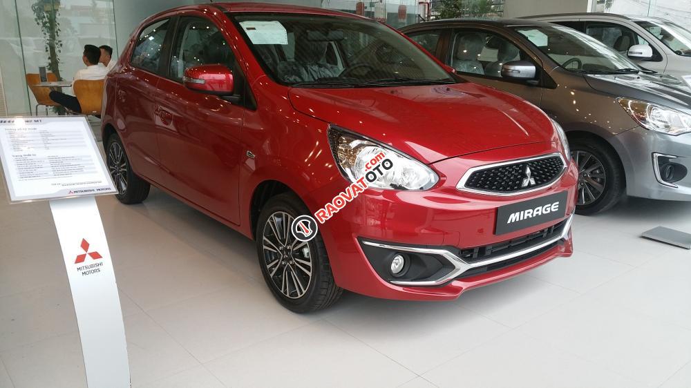 Bán ô tô Mitsubishi Mirage CVT đời 2017, giá tốt khai trương liên hệ ngay-0