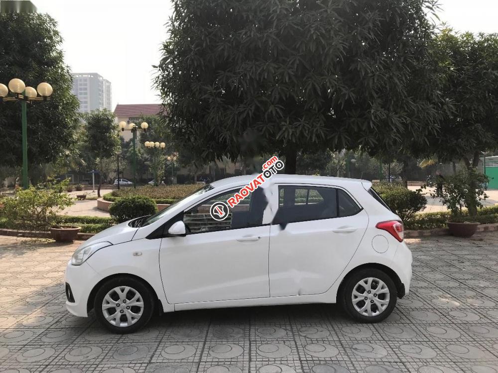 Bán xe Hyundai Grand i10 1.0 đời 2014, màu trắng, nhập khẩu -5