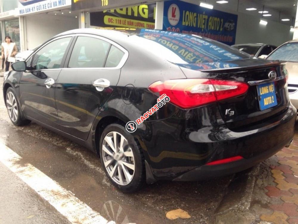 Cần bán xe Kia K3 1.6AT đời 2015, màu đen chính chủ, 550tr-8