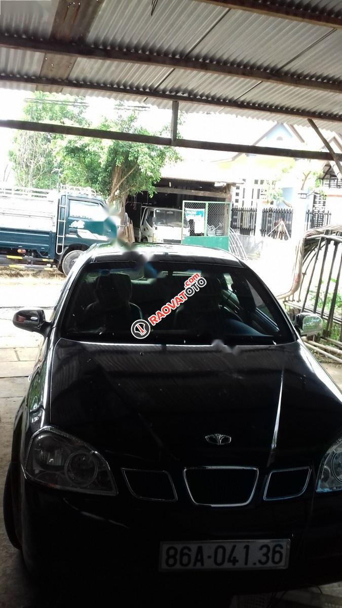 Cần bán Daewoo Lacetti EX 1.6 MT đời 2004, màu đen-3