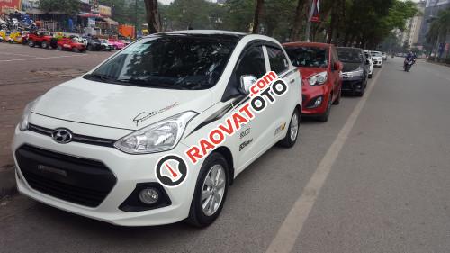 Cần bán gấp Hyundai Grand i10 1.25 MT năm 2016, màu trắng, nhập khẩu, giá tốt-0