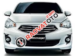 Bán xe Mitsubishi Attrage năm 2017, màu trắng, nhập khẩu nguyên chiếc-2