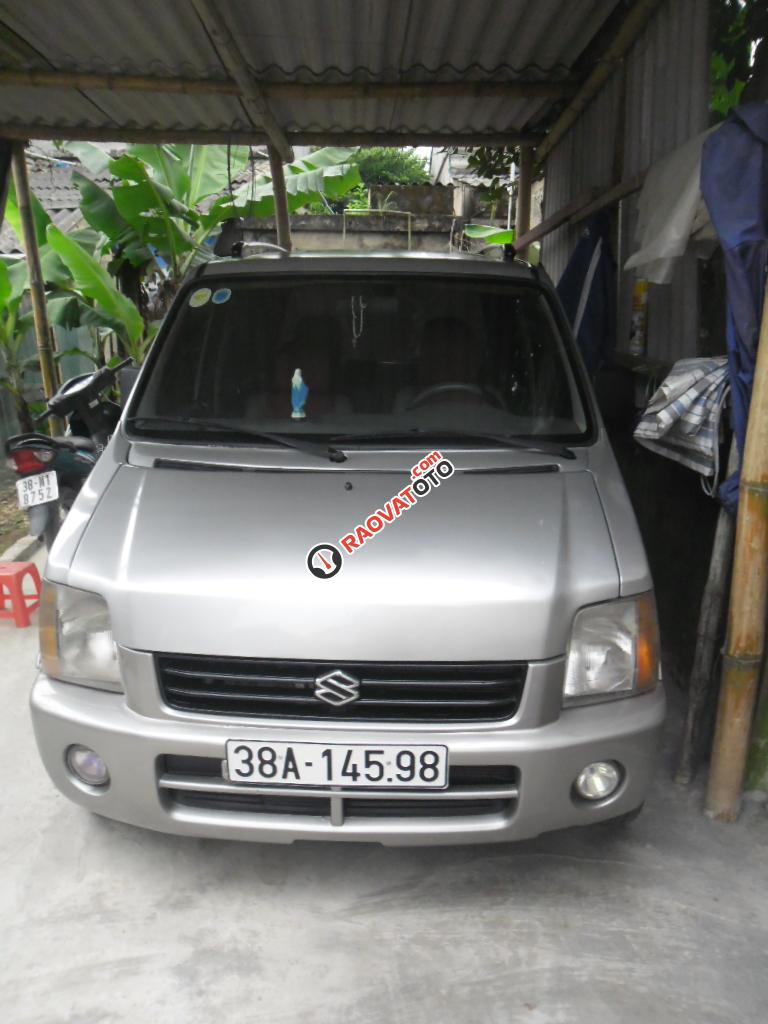 Bán Suzuki Wagon R+ đời 2006, màu bạc, 128tr, xe chính chủ, xe đăng kiểm hết tháng 12/2018-0