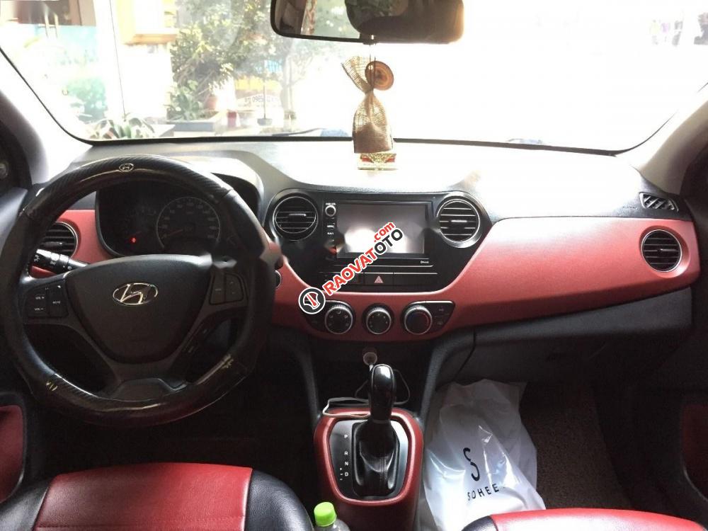 Xe Hyundai Grand i10 1.2 AT đời 2015, màu bạc, nhập khẩu nguyên chiếc xe gia đình-6