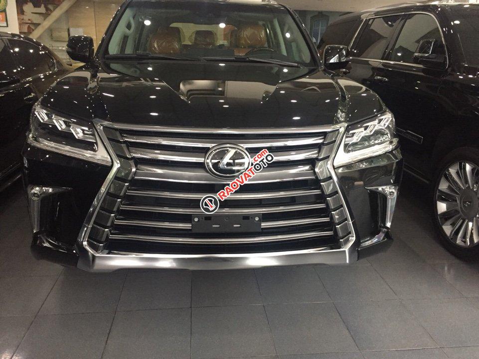 Bán Lexus LX570 đời 2017, màu đen-0