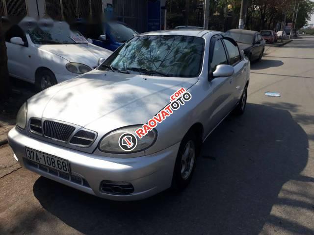 Cần bán Daewoo Lanos đời 2003, màu bạc-0