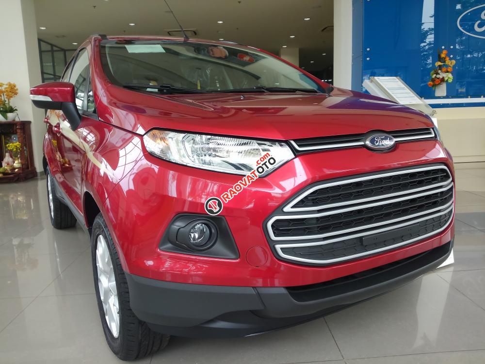 Cần bán Ford EcoSport AT Titanium, MT Trend đời 2017, màu đỏ, nhập khẩu 3 cục-0