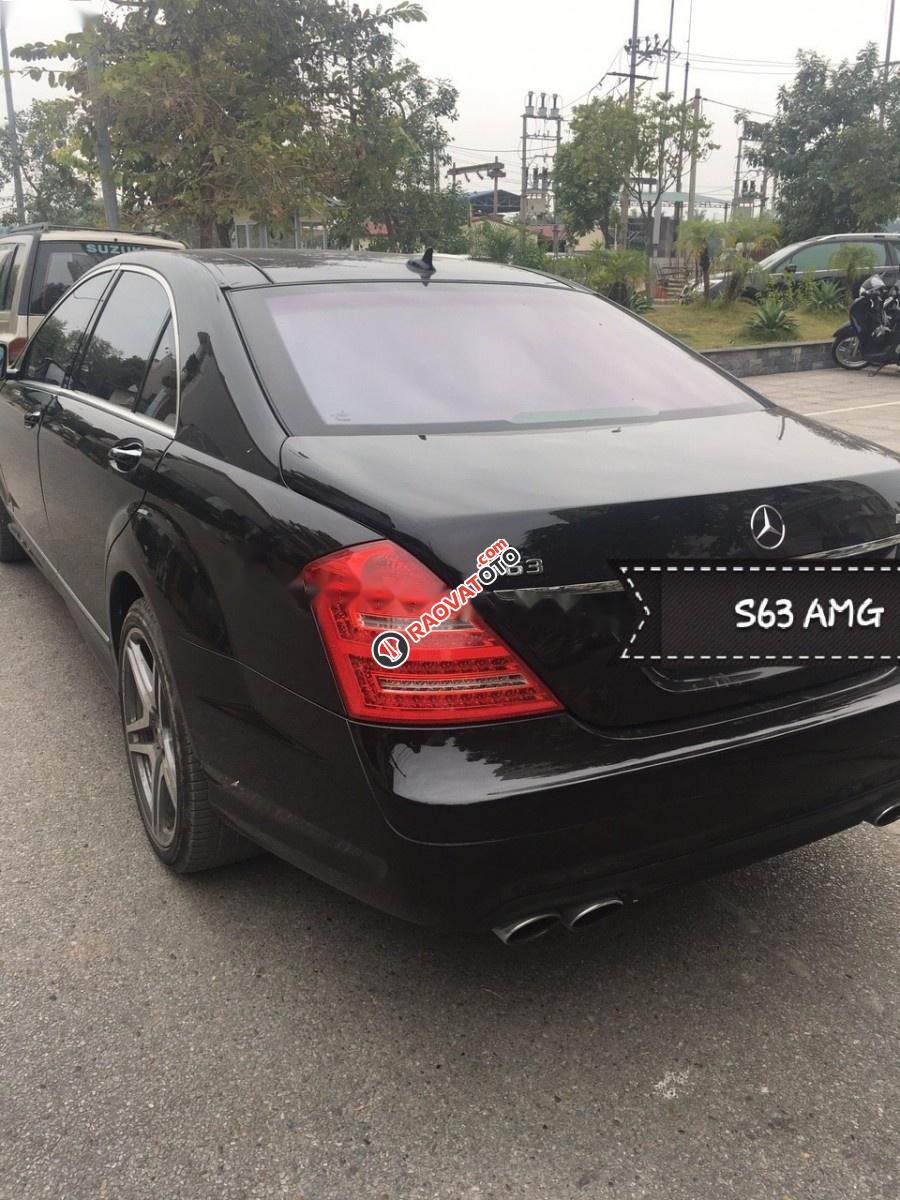 Bán Mercedes S63 AMG đời 2008, màu đen, nhập khẩu, 680 triệu-4