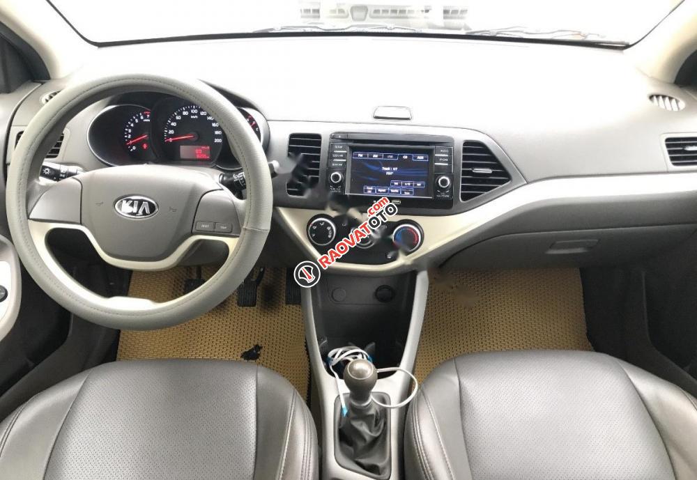 Bán Kia Morning 1.0 MT đời 2017, màu bạc như mới-3