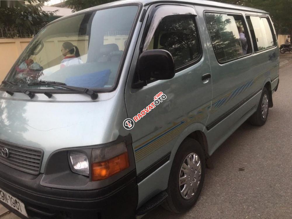 Bán Toyota Hiace đời 2001, màu xanh lam-5