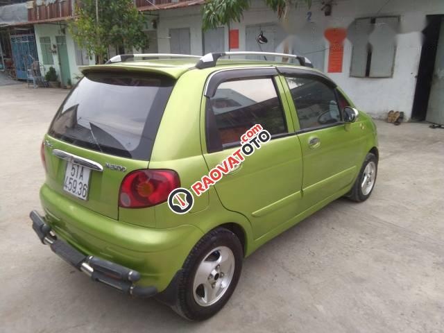 Cần bán xe Daewoo Matiz SE đời 2008, màu xanh -3