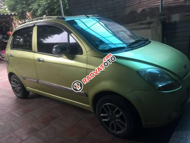 Bán Chevrolet Spark đời 2010, màu xanh-5