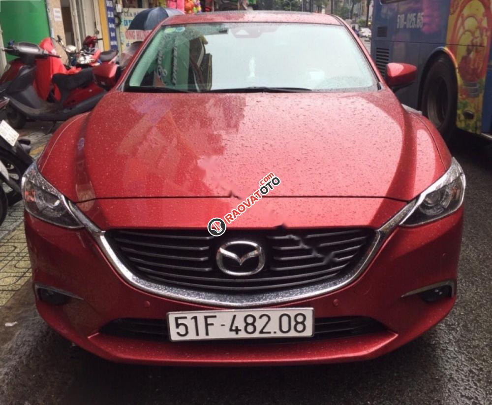 Bán ô tô Mazda 6 2.0 Premium sản xuất 2017, màu đỏ-0