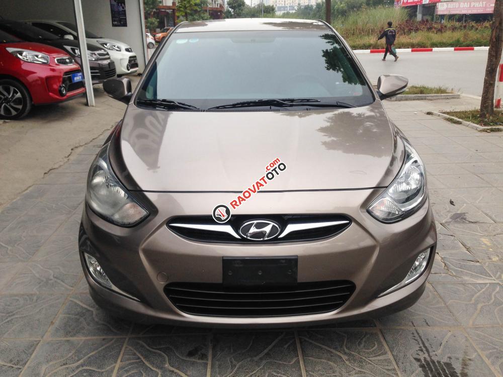 Hyundai Accent 2012, màu nâu, xe nhập, giá tốt-2