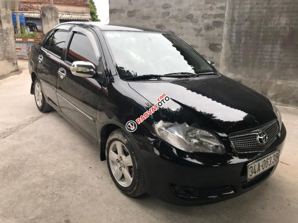 Cần bán Toyota Vios 1.5 MT đời 2007, màu đen như mới, 172 triệu-0