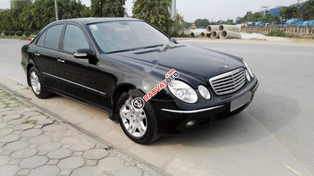 Cần bán lại xe Mercedes E280 đời 2005, màu đen, giá chỉ 430 triệu-0