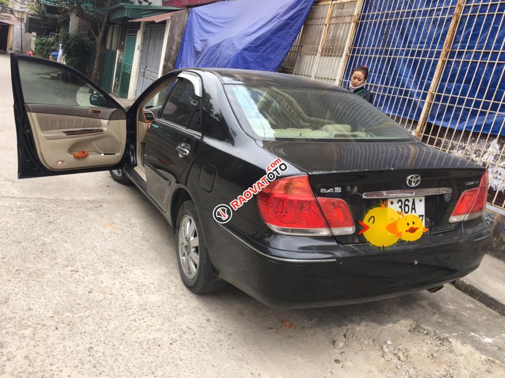 Bán Toyota Camry 2.4G đời 2002, đăng ký 2003 - MT, màu đen-1