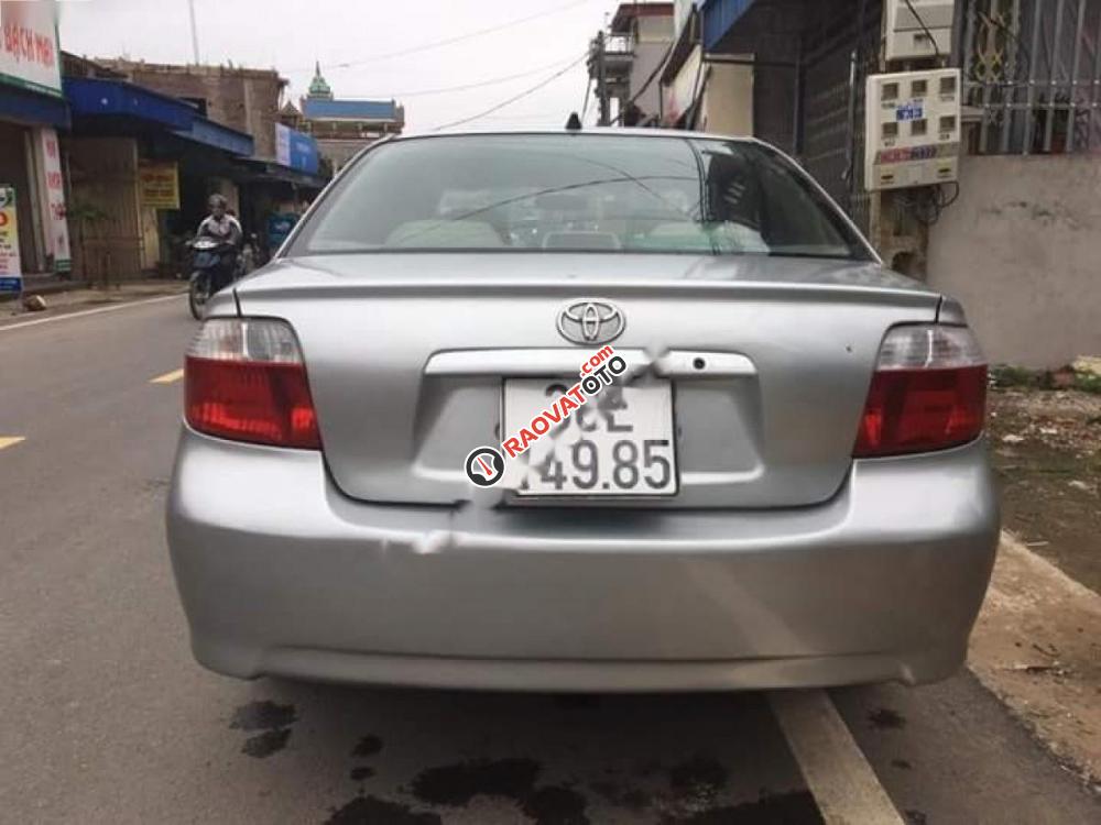 Cần bán lại xe Toyota Vios đời 2007, màu bạc giá cạnh tranh-3