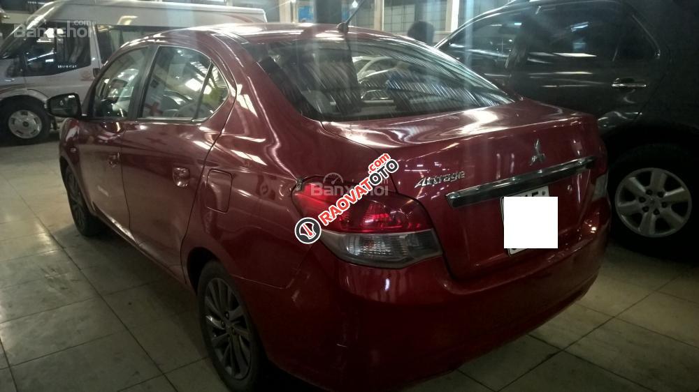 Bán Mitsubishi Attrage đời 2015, màu đỏ, 397tr - Xe đẹp không lỗi - BH 1 năm-5