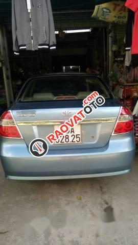 Cần bán lại xe Daewoo Gentra đời 2009, màu xanh-3