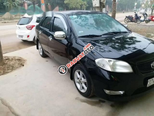 Bán Toyota Vios đời 2007, màu đen số sàn, giá tốt-2