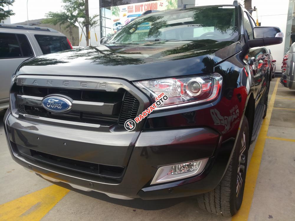 Cần bán Ford Ranger Wildtrak 2017 có định vị giao ngay+ BHVC, giảm giá nắp thùng-1