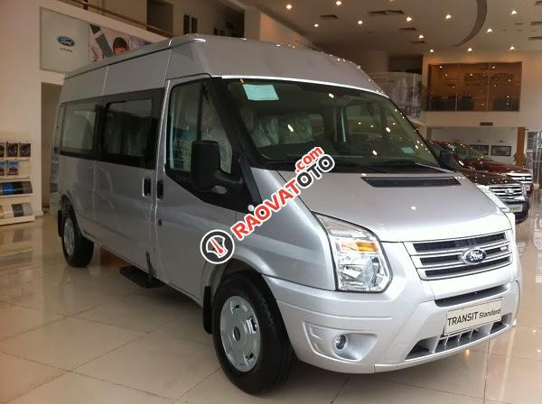 Bán xe Ford Transit cơ bản 2018, tặng hộp đen giám sát, lót sàn, bộc trần và vay ngân hàng 80% giá xe-0