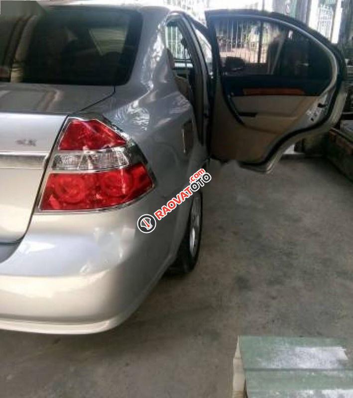 Bán xe Daewoo Gentra SX 1.5 MT đời 2010, màu bạc-4