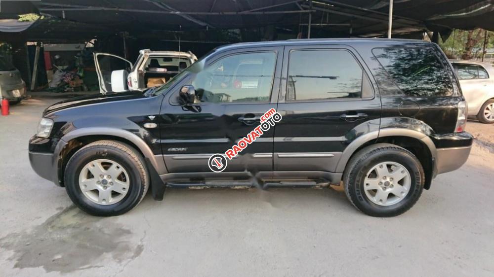 Cần bán gấp Ford Escape XLT 3.0 V6 đời 2005, màu đen xe gia đình, giá tốt-5