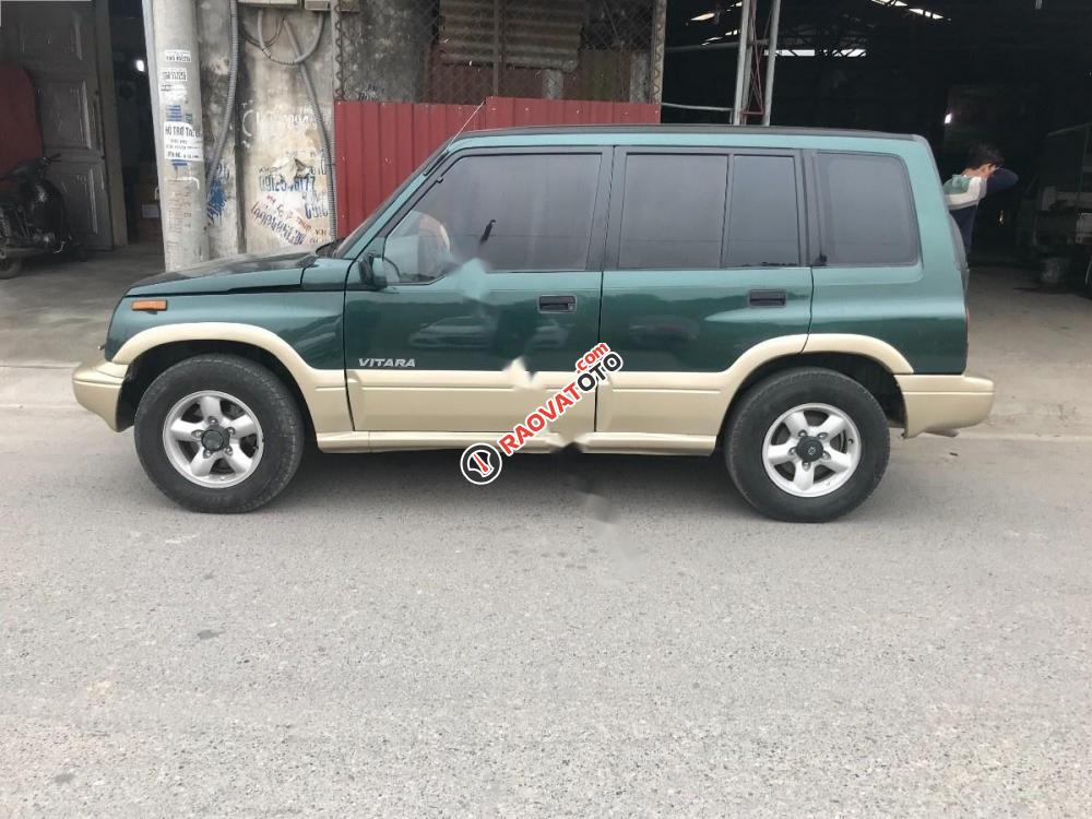 Bán Suzuki Vitara JLX đời 2005, màu xanh lam -6