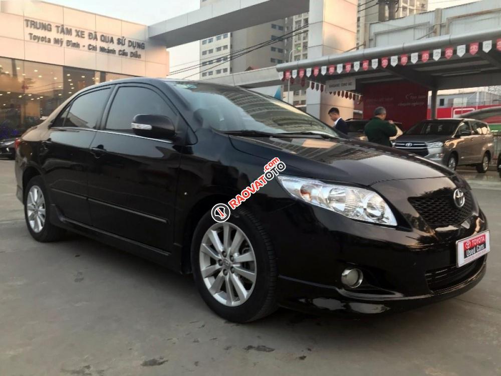 Cần bán gấp Toyota Corolla altis 2.0V đời 2010, màu đen -1